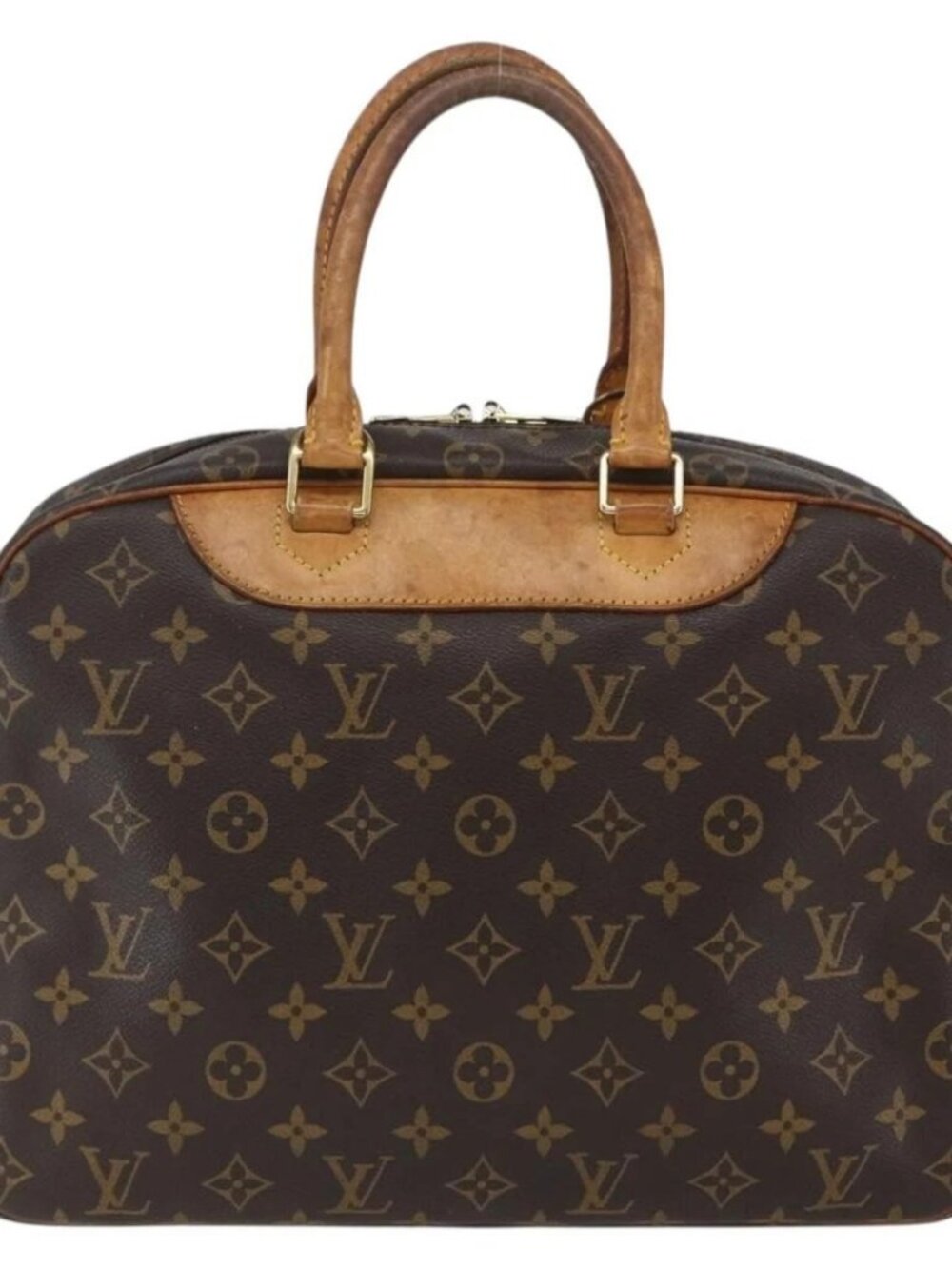 LOUIS VUITTON Monogram Deauville Hand Bag M47270 LV Auth hk3386 - Picture 3 of 16